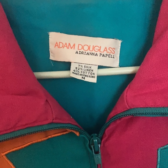 Vintage Retro 80’s Zip-up Jacket - Picture 2 of 7